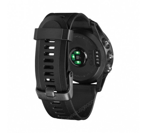 Часы с GPS Garmin Fenix 3 HR Sapphire со стальным браслетом