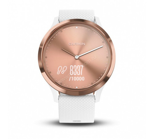 Смарт-часы Garmin Vivomove HR, E EU, Sport, Rose Gold-White , S/M
