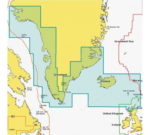 Карта Navionics 20XG