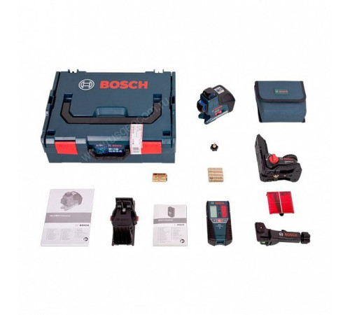 Лазерный нивелир Bosch GLL 2-80 P + BM1 + LR2 + L-Boxx (0.601.063.209)