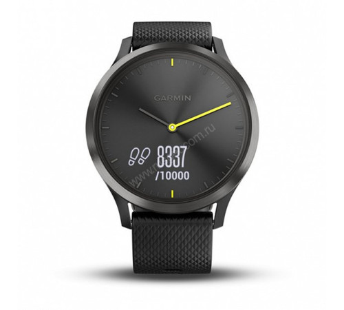 Смарт-часы Garmin Vivomove HR, E EU, Sport, Black-Black, L