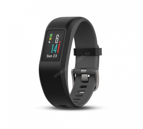 Фитнес-браслет Garmin vivosport GPS E EU Slate S/M
