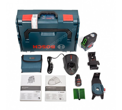 Лазерный уровень Bosch GCL 2-50 CG+RM 2+GSR12V (0.615.994.0L6)
