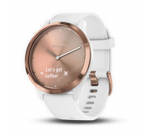 Смарт-часы Garmin Vivomove HR, E EU, Sport, Rose Gold-White , S/M