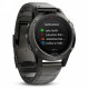 Часы с GPS Garmin Fenix 5 Sapphire серые с металлическим браслетом