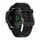 Часы с GPS Garmin Fenix 5 серые с черным ремешком
