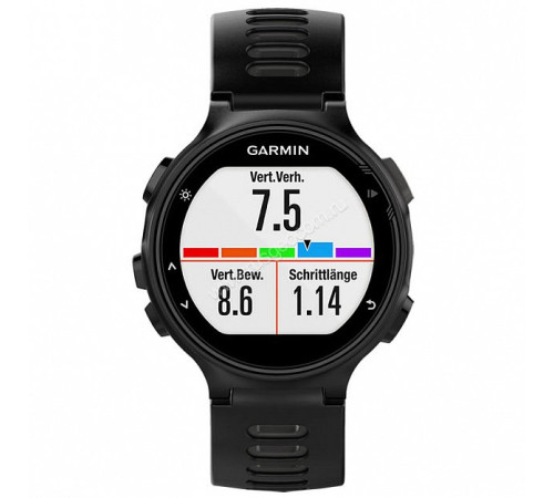 Беговые часы Garmin Forerunner 735XT черно-серые, HRM-Tri, HRM-Swim