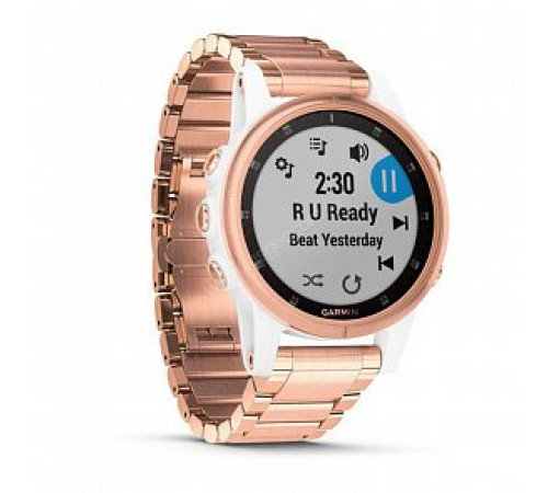 Смарт-часы Garmin Fenix 5S Plus Sapphire White with Rose Gold Metal