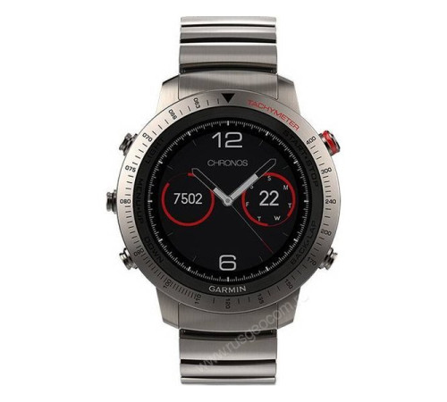 Часы с GPS Garmin Fenix Chronos титановый с титановым браслетом