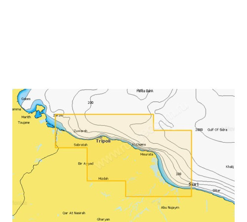 Карта Navionics 5G220S