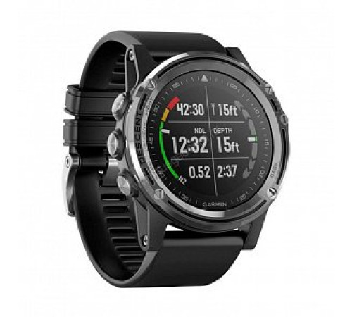 Подводные часы Garmin Descent Mk1 Silver w/Black Band