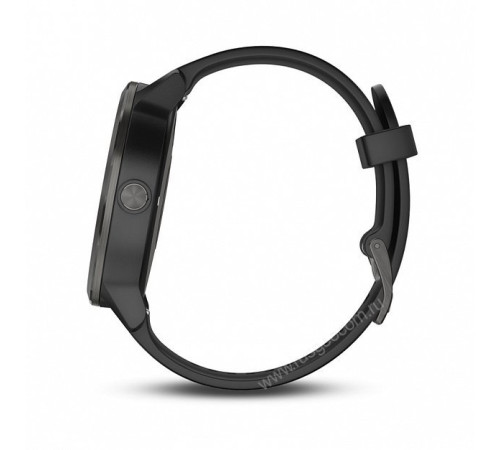 Смарт-часы Garmin Vivoactive 3 с функцией GARMIN PAY, черные с черным ремешком