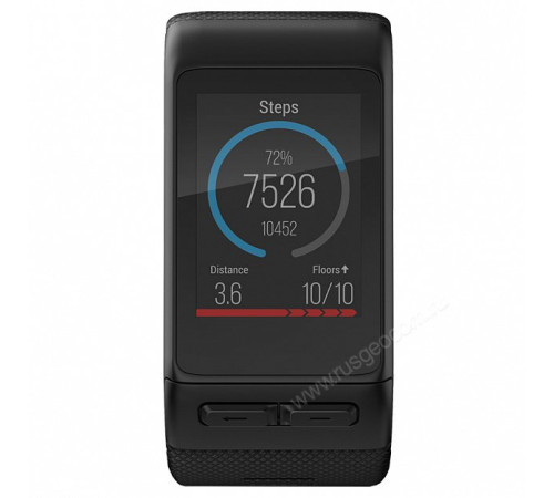 Смарт-часы Garmin Vivoactive HR черные большого размера