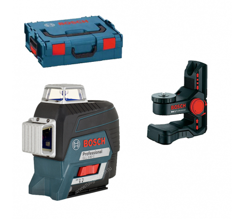 Лазерный уровень GLL 3-80 C + BM 1 (12 V) + L-Boxx ( 0.601.063.R02)