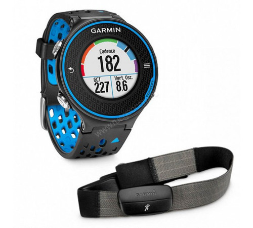 Беговые часы Garmin Forerunner 620 Blue/Blk, HRM-Run, Russia