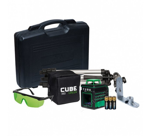 Лазерный уровень ADA Cube 360 Green Ultimate Edition