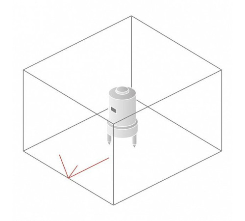 Лазерный уровень Bosch GSL 2 Professional (0.601.064.000)
