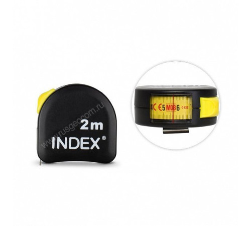 Рулетка стальная INDEX TWA2016 (2 метра)