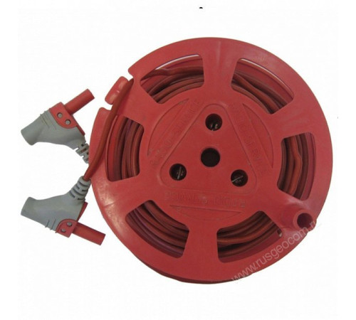 Катушка Радио-Сервис с красным проводом 10м. РЛПА.685442.004