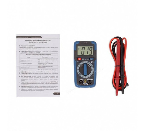 Малогабаритный мультиметр CEM DT-103