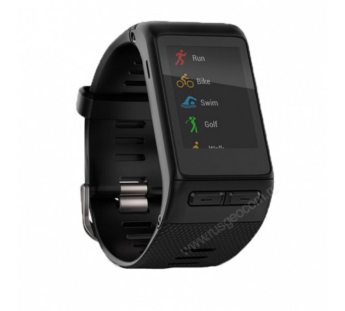 Смарт-часы Garmin Vivoactive HR черные большого размера