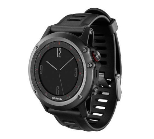 Навигатор-часы Garmin Fenix 3 Gray серые с черным ремешком