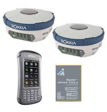 Комплект из двух геодезических спутниковых приемников GRX2 DUHFII/GSM и контроллера Archer2