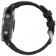 GPS-часы Garmin Fenix 5 PLUS Glass серебристые с черным ремешком