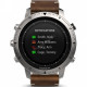 Мультиспортивные часы Garmin Fenix Chronos с кожаным браслетом