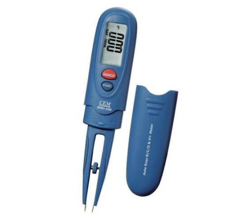 Измеритель емкости сопротивления smd-компонентов CEM SMD-100