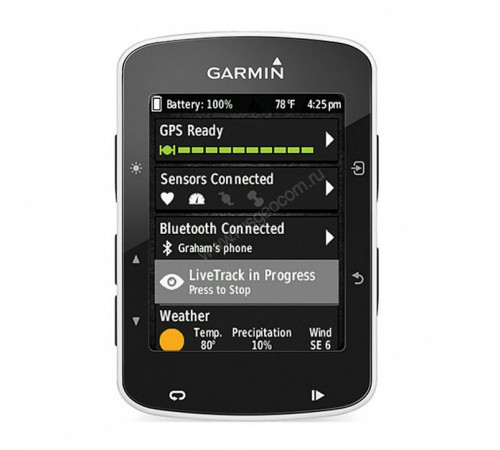 Велокомпьютер Garmin Edge 520