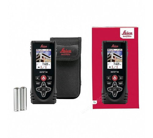 Комплект лазерного дальномера Leica Disto X4