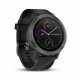 Смарт-часы Garmin Vivoactive 3 с функцией GARMIN PAY, черные с черным ремешком