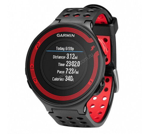 Беговые часы Garmin Forerunner 220 Blk/Red, Russia + HRM3