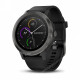 Смарт-часы Garmin Vivoactive 3 с функцией GARMIN PAY, черные с черным ремешком