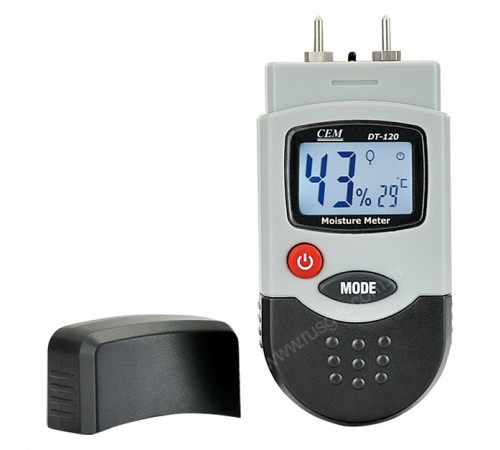 Влагомер древесины CEM DT-120