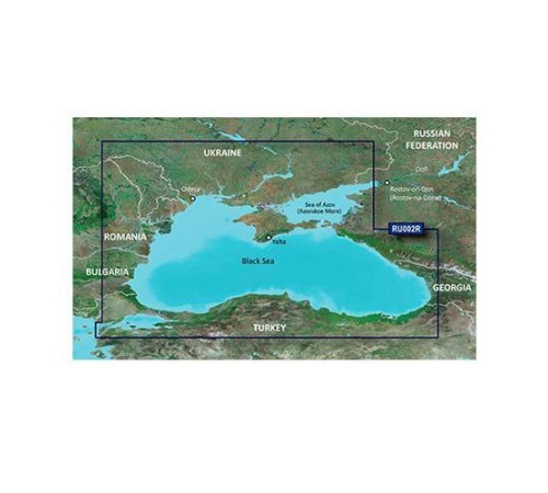 Карты глубин GARMIN Bluechart g2 Vision