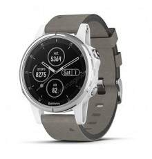 Смарт-часы Garmin Fenix 5S Plus Sapphire White with Suede Band