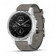 Смарт-часы Garmin Fenix 5S Plus Sapphire White with Suede Band