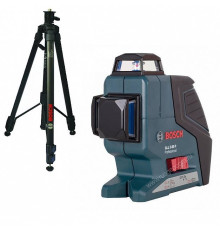 Лазерный уровень Bosch GLL 3-80P + BT150 (0.601.063.306)