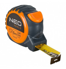 Рулетка Neo 67-165 5м/25мм с фиксатором selflock