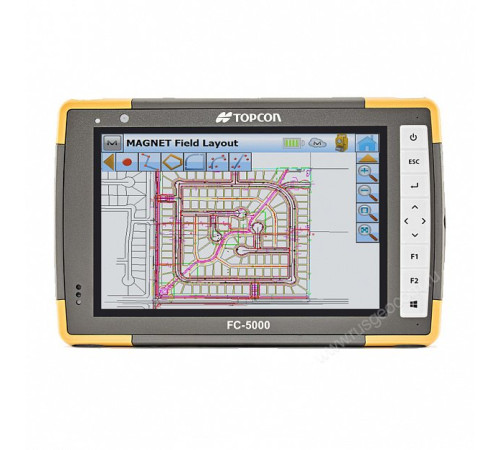 Полевой компьютер Topcon FC-5000 в роверном комплекте с ГНСС-приемником Topcon Hiper V