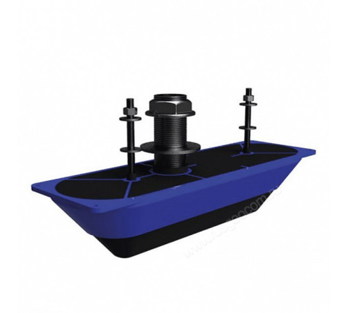 Lowrance StructureScan 3D Transducer Stainless Steel Thru-Hull Single