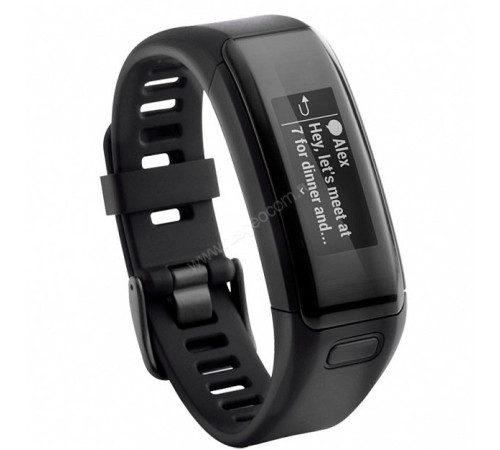 Фитнес-браслет Garmin vivosmart HR Black Large