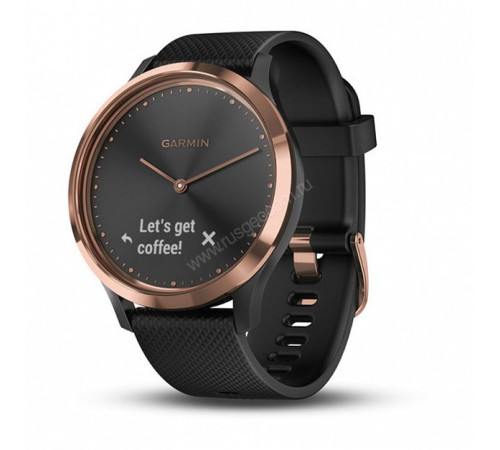 Смарт-часы Garmin Vivomove HR, E EU, Sport, Black-Rose Gold, S/M
