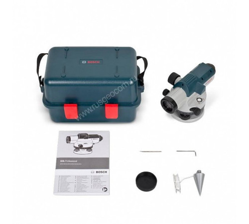 Оптический нивелир Bosch GOL 20D + BT160 + GR500 (0.601.068.402)