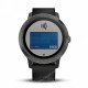 Смарт-часы Garmin Vivoactive 3 с функцией GARMIN PAY, черные с черным ремешком