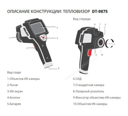 Тепловизор CEM DT-9875