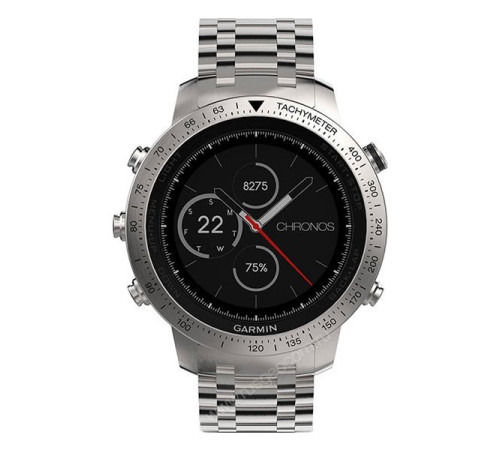 Часы с GPS Garmin Fenix Chronos с металлическим браслетом