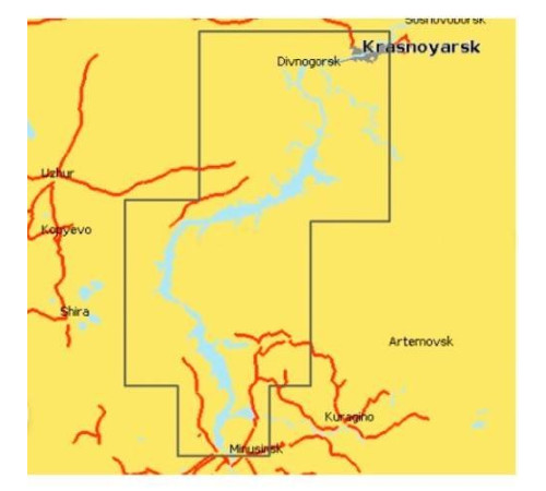 Карта Navionics 5G764S